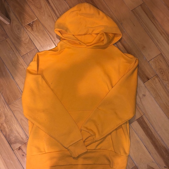 Bright Yellow Hoodie - Picture 2 of 3